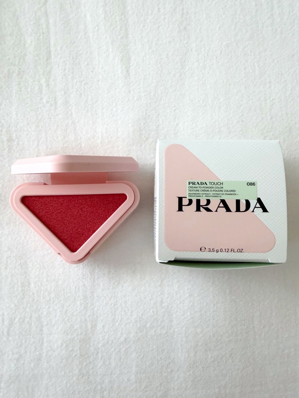 Prada Touch Cream To Powder Blush in Peach